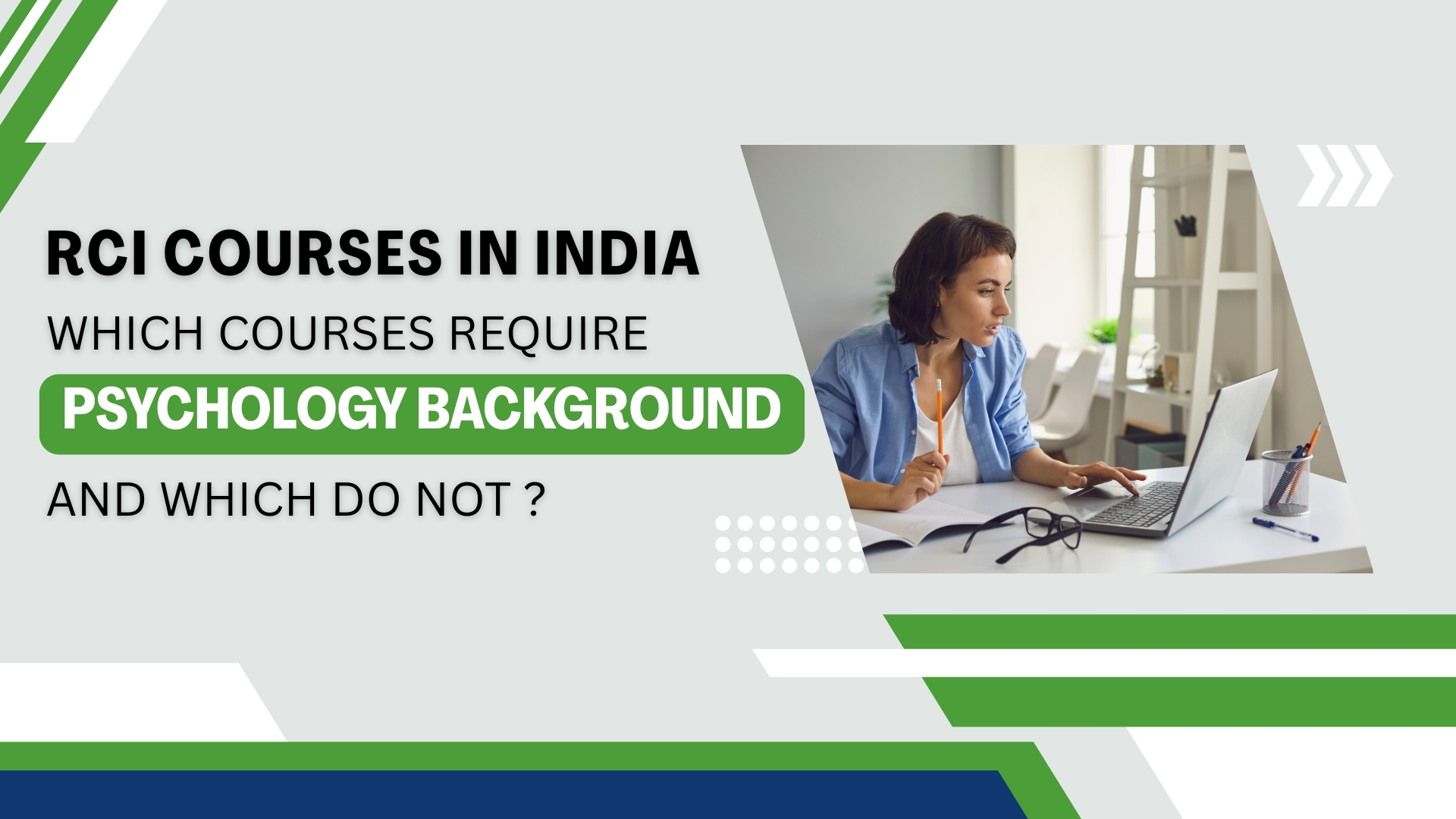 RCI Courses in India: Which Courses Require Psychology Background and Which Do Not? (2026 Guide)